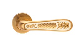Ручка дверная Archie Genesis ALIVIO S. GOLD матовое золото/эмаль